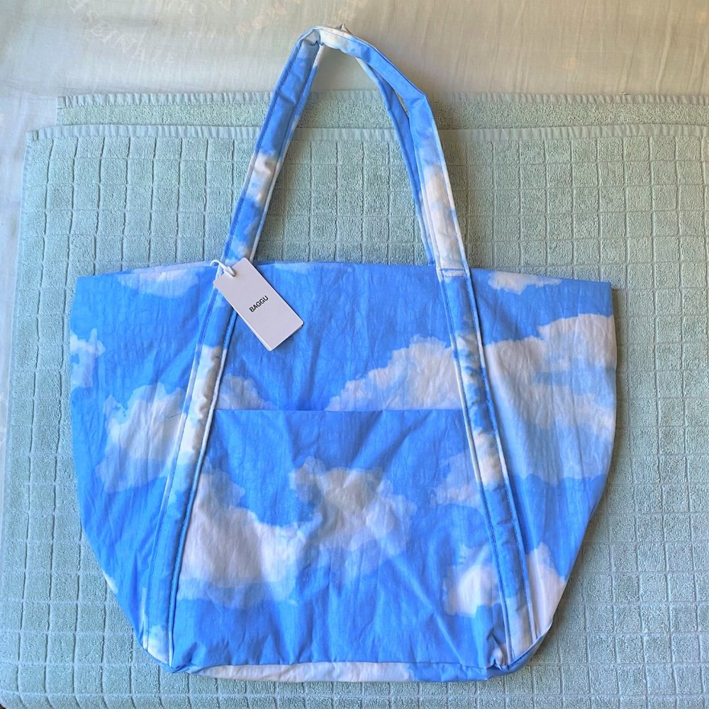 NWT Baggu Cloud Bag - Clouds - Picture 4 of 4